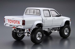 Aoshima 1/24 1994 Toyota LN107 Hilux Pickup Double Cab Lift Up Plastic Model Kit
