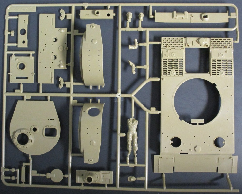 Tamiya 1/35th Scale Tiger I Mid Production – Parts Tree C from Kit No. 35194