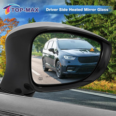 Passenger Side Mirror Glass Compatible with Chrysler Pacifica 2017-2025, for Chr