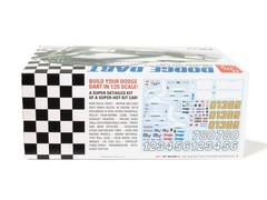 AMT Dart Sportsman Short Track Kit Car 7.75 inches, Molded in white Color