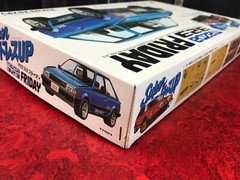 OPEN BOX Nichimo 1:24 Scale Model Kit Motorized MAZDA 323 FRIDAY No. 3 700
