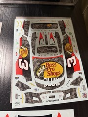 Salvinos JR Models DECALS NASCAR Camaro Bass Pro Shop 1/24