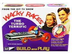 Skill 2 Snap Model Kit The Turbo Terrific with Peter Perfect Figurine TV Series