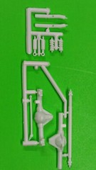 AMT 66 1966 Chevy Impala SS 1/25 Stock Rear End Axle Same As Annual