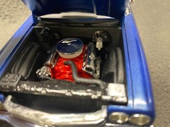 1970 Chevy Chevelle Malibu SS 454 Pro Built Model 1/24 Detailed Trim Blue Black