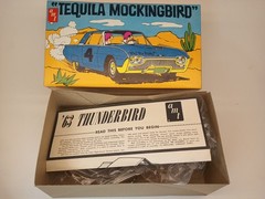 AMT Tequila Mockingbird 63 T-Bird Model Kit 1:25 Open Box Complete
