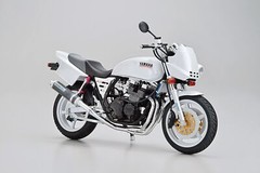 Aoshima 1/12 Scale Model Bike Kit Yamaha 4HM XJR400S 1994 Custom Parts New JP