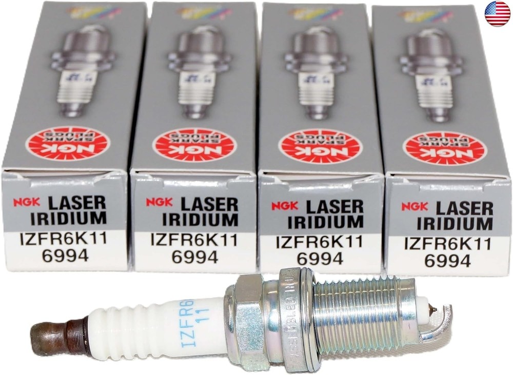 NGK Spark Plugs (USA),Inc. IZFR6K11 Spark Plugs Izfr6K11 4Pack