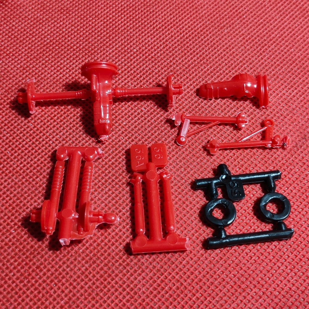 Chassis Parts Suspension ect Porsche 911 Cabrio 1:25 Scale Model Car Part Revell