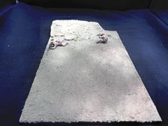 1/35 Scale WWII Diorama Display Base Military Model Terrain Scenic Scene