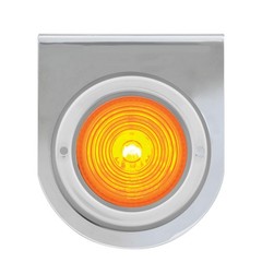 Gg Grand General 86292 L Bracket 2 Inches Amber Marker Rim Without Visor