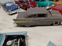 Model Junkyard/parts Plastic Custom Vintage Car Lot Of 7 Custom -57 Chevys