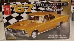 A New Factory Sealed AMT 1967 Chevrolet Chevelle SS Plastic Model !