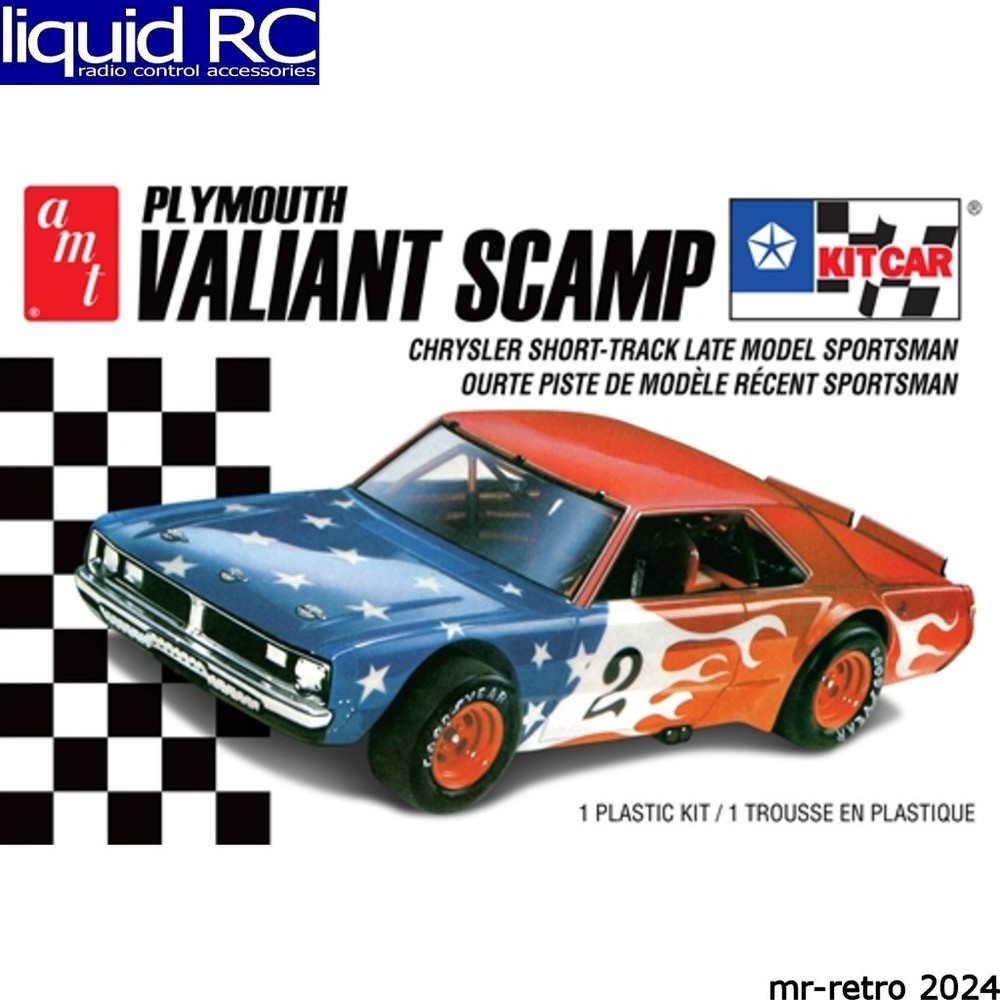 AMT 1171 1/25 Plymouth Valiant Scamp Kit Car 2T