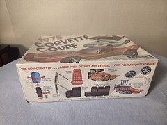 Vintage MPC 1/25 1975 CORVETTE COUPE CUSTOMIZING 1-7505 FACTORY SEALED 70s MINTY