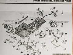 1940 Willys RADIATOR & HOSES for AMT 1:25 Model Kit 40