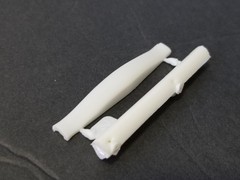 1950 Ford Convertible CUSTOM REAR ROLL PAN from AMT 1:25 Model Kit 50