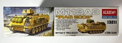 Lot: Academy #13211 1/35 Scale M113A3 APC “Iraq 2003” + Legend Resin Detail Set
