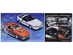 SKILL 2 MODEL KIT 1988 DODGE SHELBY DAYTONA Z 2-IN-1 1/25 SCALE BY MPC MPC1009