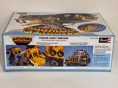Vintage Revell H-1383 Midnite Cowboy Custom Chevy Wrecker Truck Built 70s in Box