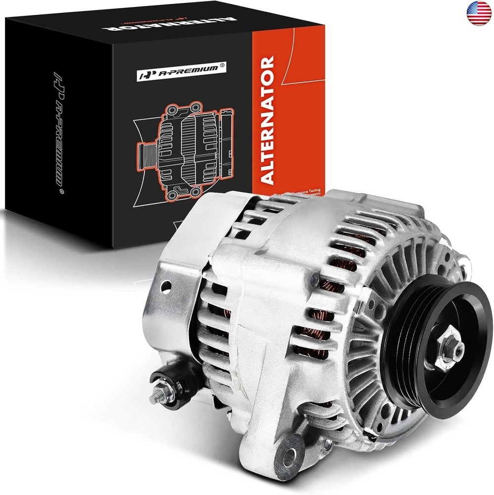 A-Premium Alternator Compatible with Honda CR-V CRV 1997-2001 L4 2.0L, 95A 12V