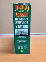 BP Model “Build Your Own Service Station” 1995 NIB Gas & Car Wash (Package Wear