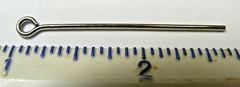 3/8″ Long Brass Escutcheon Pins (48 pcs) by Don Mills Models
