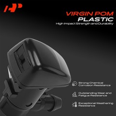 A-Premium Front Windshield Washer Nozzle Compatible with Chevrolet Malibu…