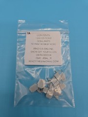 3D Printed 1/25th Scale 16 Piece Automotive Detail Parts Kit Turbo, 3A
