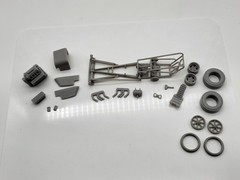 1960s Small Old School Dragster With Small Block Superch V8 1/25 Scale Mode Kit