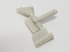 1958 Edsel Pacer FENDER BRACKETS from AMT 1:25 Model Kit 58