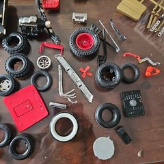 Vtg General Lee Dodge Charger & 57 Chevy Hardtop 1/25 Parts Or Repair SEE