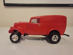 *Vintage* AMT 1:25 ’33 Willys Gasser Panel Truck Built Model