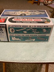 Vintage AMT 1965 Ford Galaxie 500XL 3 In 1 Model Kit Decals For Fred Lorenzen