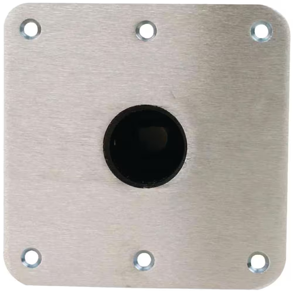 Snap-Lock 1.77 in Seat 7 In. X 7 In. Base in Stainless Steel