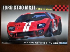 Uber Vintage ! Fujimi 1/24 FORD GT40 Mk.Ⅱ ’66 Le Mans Ultra Rare !