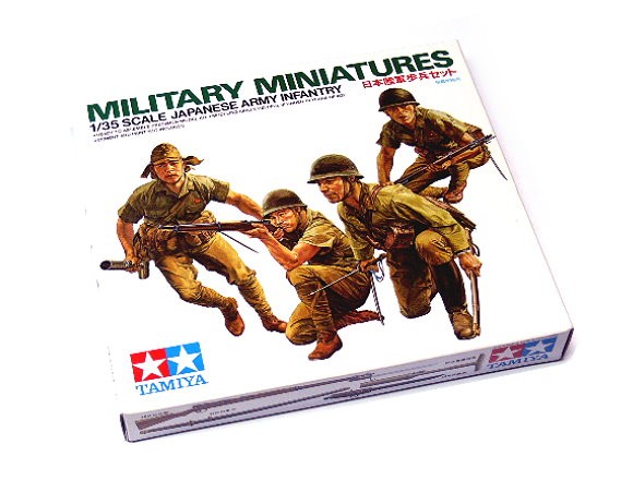 Tamiya Military Model 1/35 Japanese Army Infantry Military Miniatures 35090