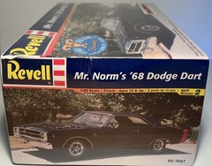 Revell 7667 1968 Dodge Dart Mr. Norm’s Kit, 1/25 Model Car,Sealed (B97)