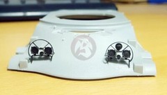 MJ Miniatures 1/35 Circular Light Guards for M48 Patton Series Tanks MJEZ35012