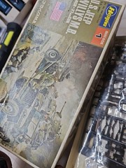 Hasegawa U.S. Jeep Willys M.B. Cargo 37 mm Gun Mini Box 1/72 New Open box