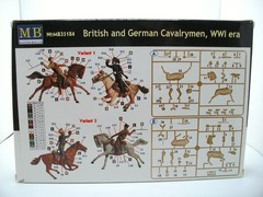 3 Master Box 1/35 scale WWI kits sealed bags in open boxes, Trench diorama