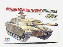 1/35 Tamiya British Main Battle Tank CHALLENGER Partially Assembled
