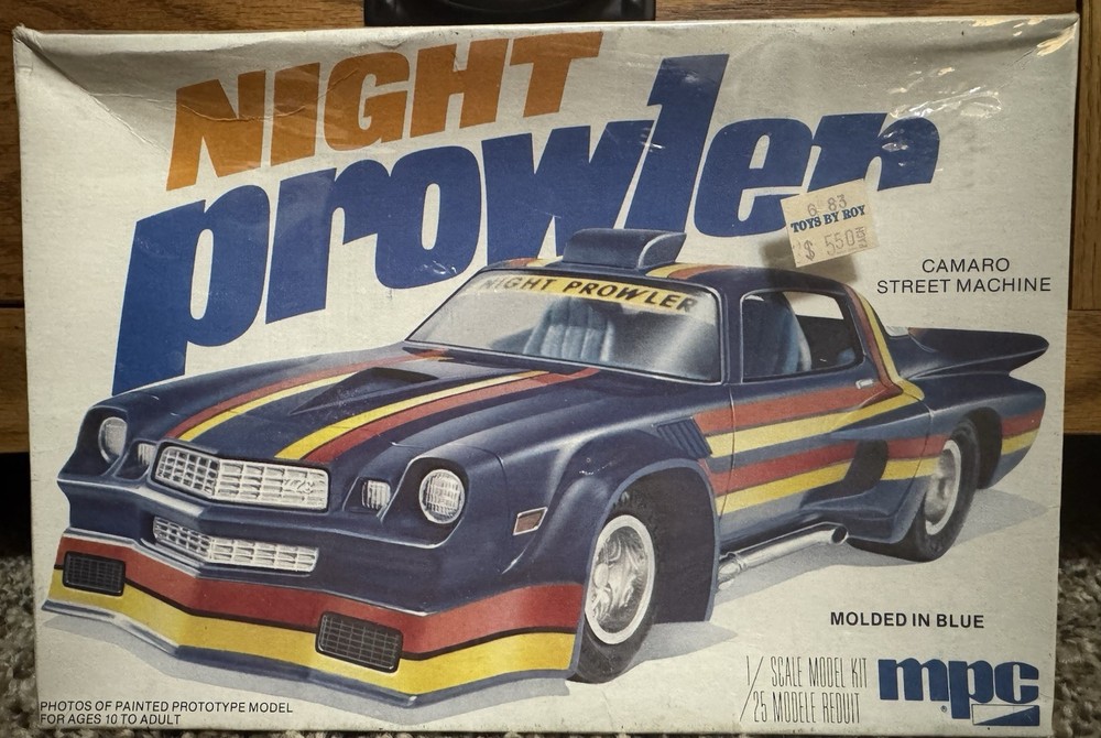 Factory Sealed! MPC 1979 CAMARO NIGHT PROWLER ANNUAL MODEL 1/25 Scale KIT 1-0740