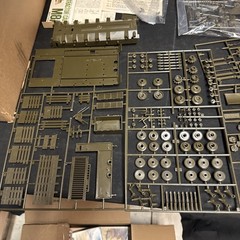 VTG Nitto Craft US Army M8A1 Tractor Cargo 1/35 Scale Model Kit