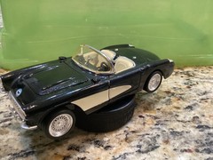 Sunnyside – 1:24 Scale – 1957 Chevrolet Corvette FI Convertible DieCast #SS 7708