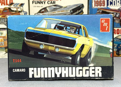 AMT 1969 CAMARO “FUNNY HUGGER” FUNNY CAR KIT#T344 MPC 1/25 ORIGINAL BOX ONLY..!!