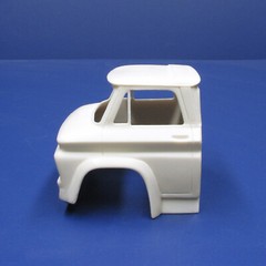 NB339 1:25 scale, Jimmy Flintstone resin 1966 Chevy Cab Over