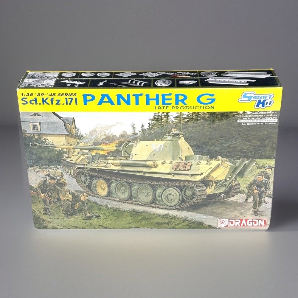 NEW & SEALED! Dragon Panther G Sd.Kfz.171 German Military Tank Model Kit 6268