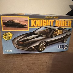 Vintage 1/25 MPC KNIGHT 2000 FROM TV SHOW “KNIGHT RIDER” SEALED New Bags 1983