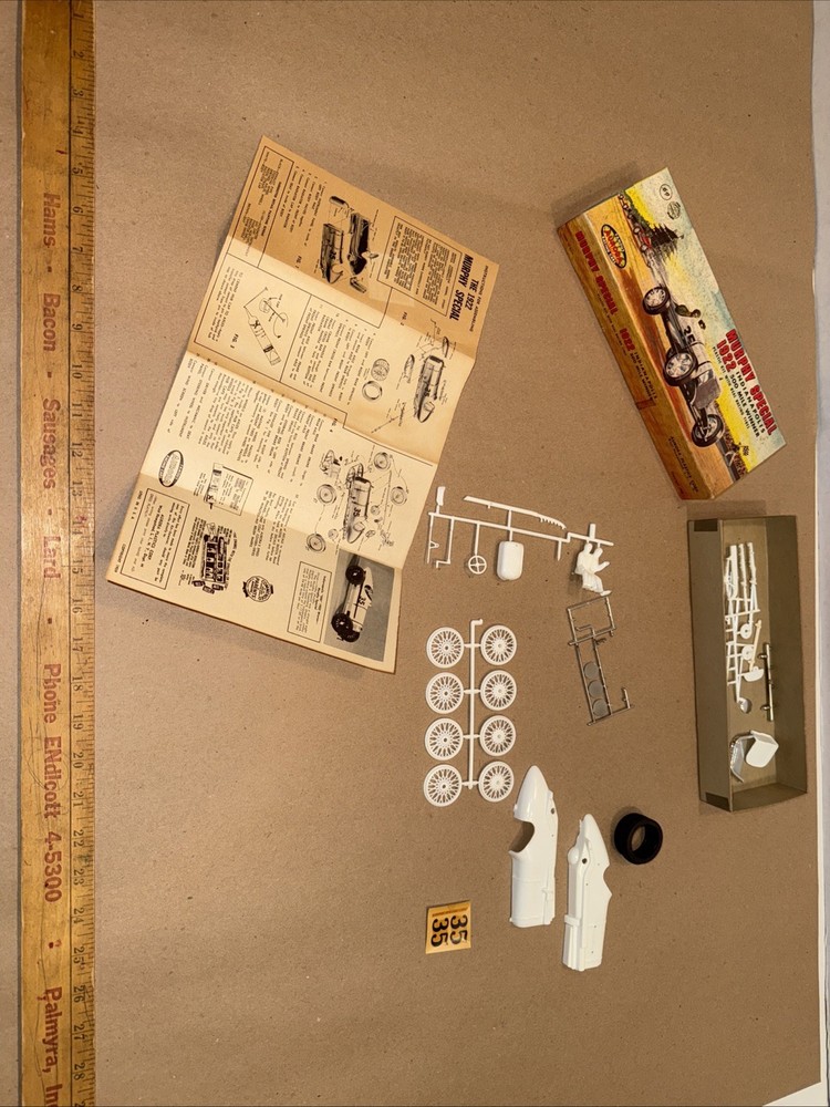 MURPHY SPECIAL 1922 INDY 500 WINNER Aurora vintage model kit 522 69 Mint in Box